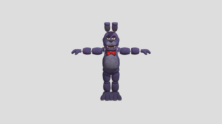 Bonnie The Bunny / FNaF AR: Special Delivery 3D Model