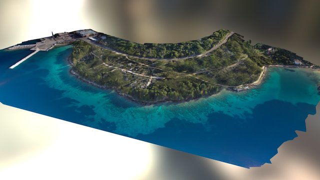 Stari Grad - Port surroundings 3D Model
