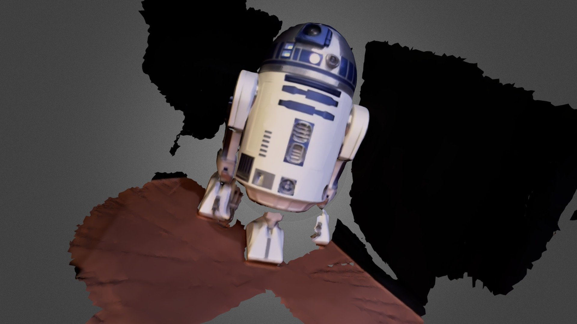 r2d2 scanned - 3D model by Volumental_com [e3e4bc2] - Sketchfab