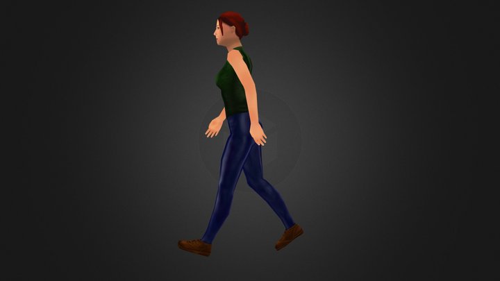 Woman Walk (Endless Fighter) (beat ‘em up) 3D Model