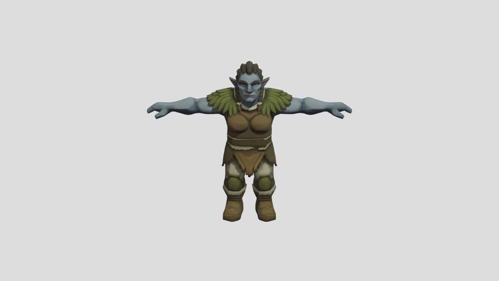 The Firbolg Wild- Shaman-female