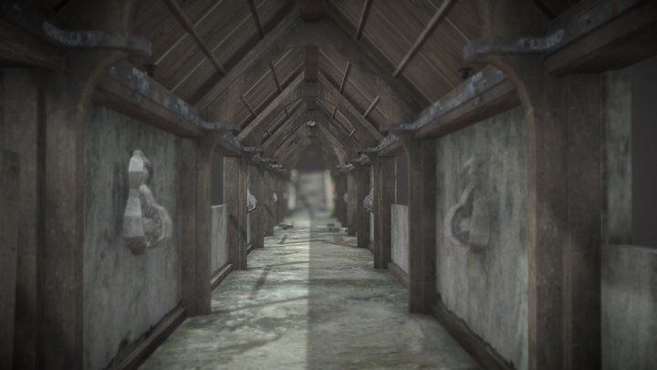 Corridor games ready – Modelo 3D gratuito STL