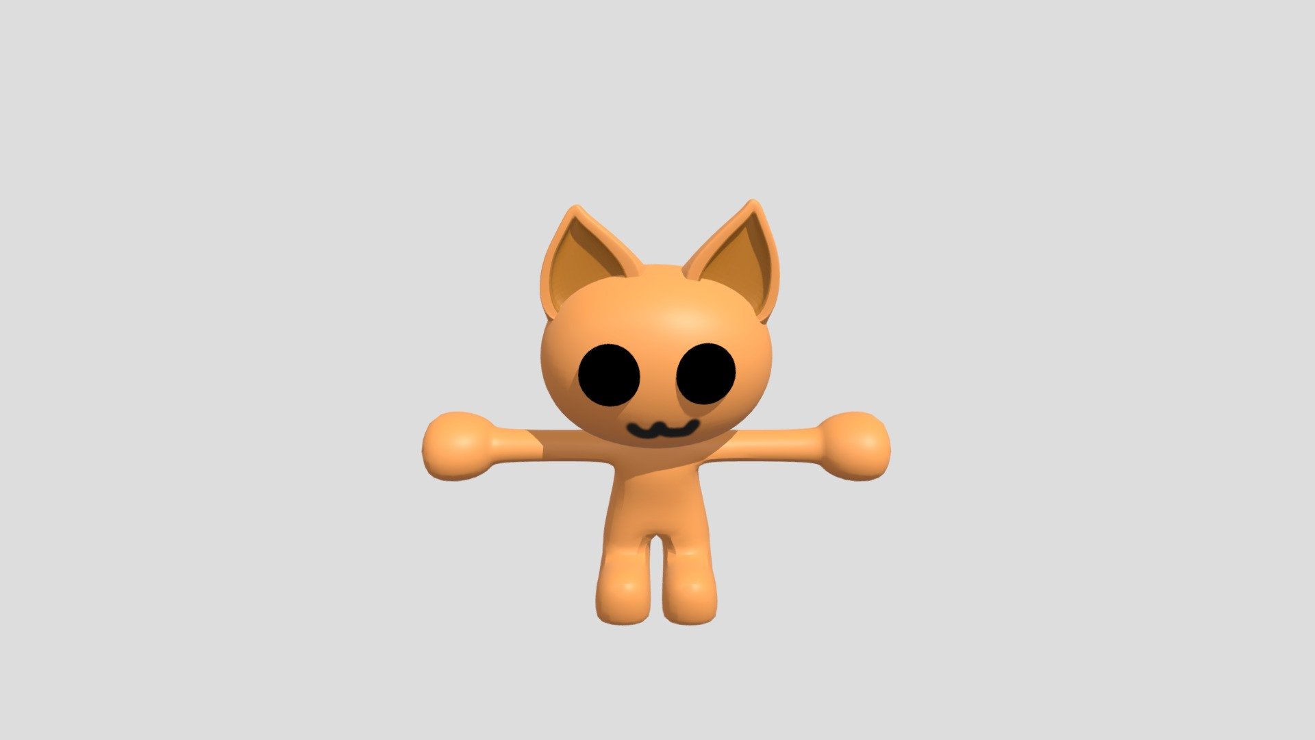 Kitty. - 3D model by Cartoon_Bookie (@dickenslatrena) [e3e5de9] - Sketchfab