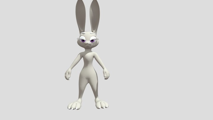 Air Squat Bent Arms (1) 3D Model