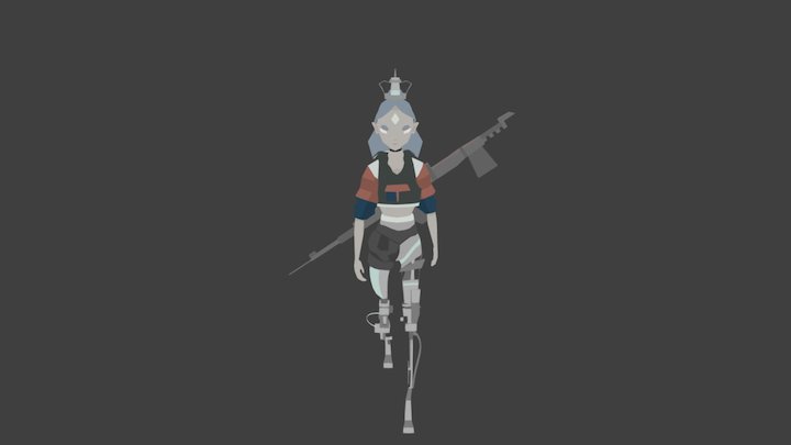 Mechchick 3D Model