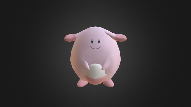 Chansey 3D Model