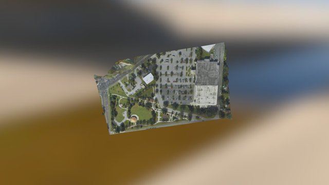 Ocala Public Library 3D Model