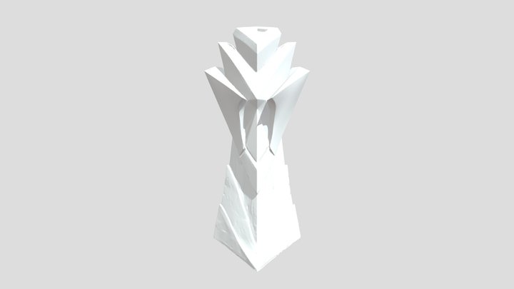 League of Legends First Stand Trophy 3D Model