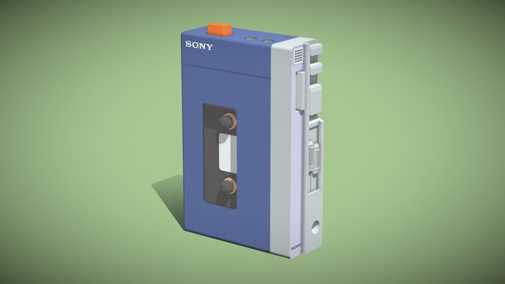 Sony Wolkman MK90 3D Model