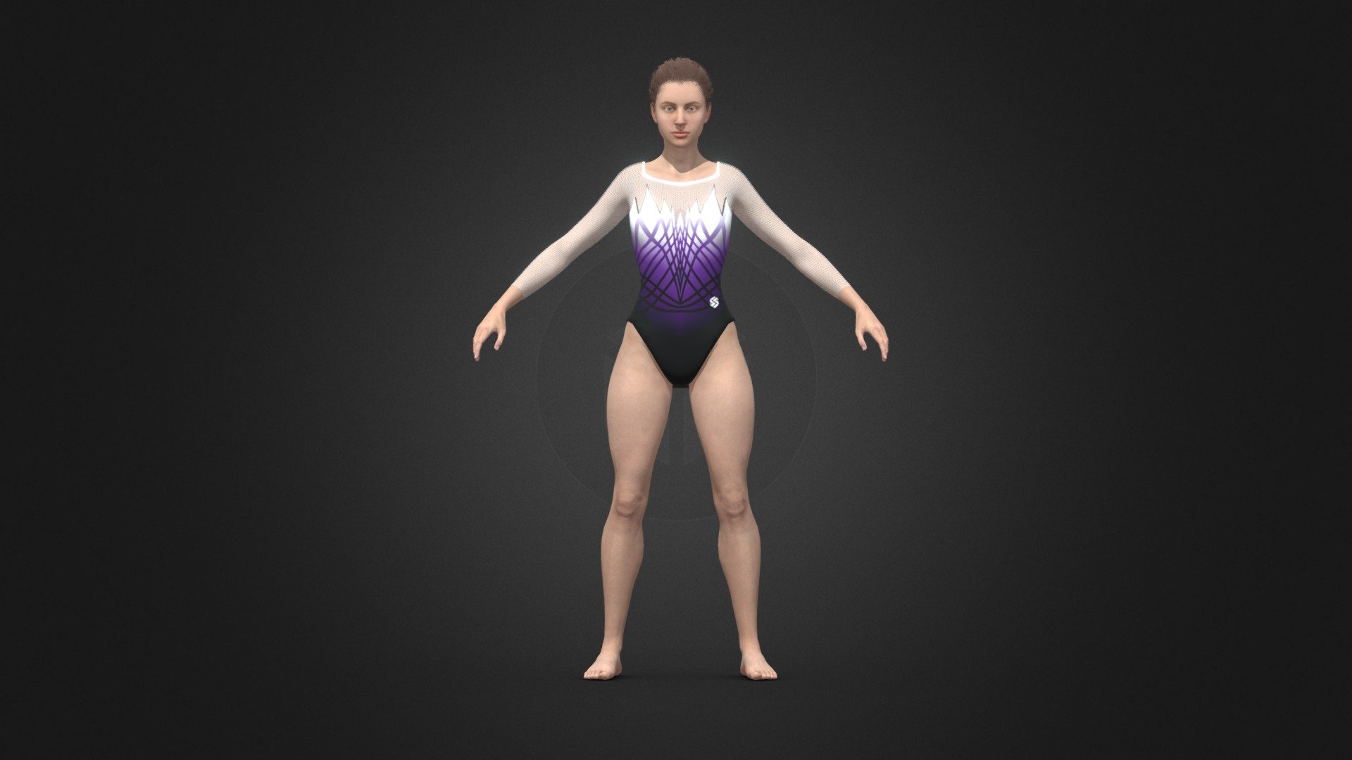 Ballet Dancer - 3D model by Yousafzai (@Faraz-Yousafzai) [e3eb4e3 ...