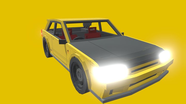 Honda Civic EK9 (Ashminggu) 3D Model