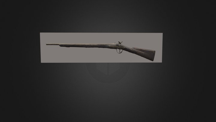 Trade Musket 3D Model