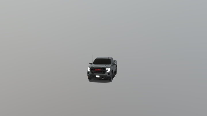 GMC Sierra Reg SLE 1500 2020 3D Model