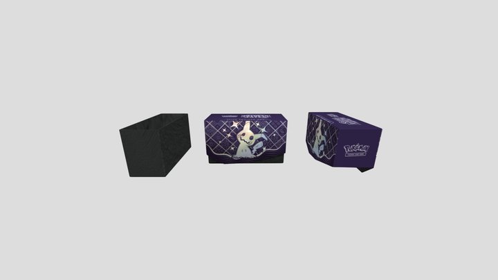 Pokemon Cards: Paldean Fates ETB 3D Model