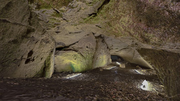 Cueva Colun o Cueva de las Vulvas 3D Model