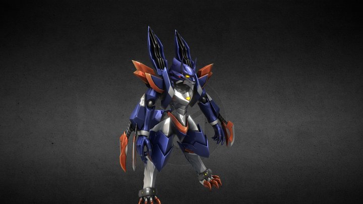 Wolf Robot test 3D Model