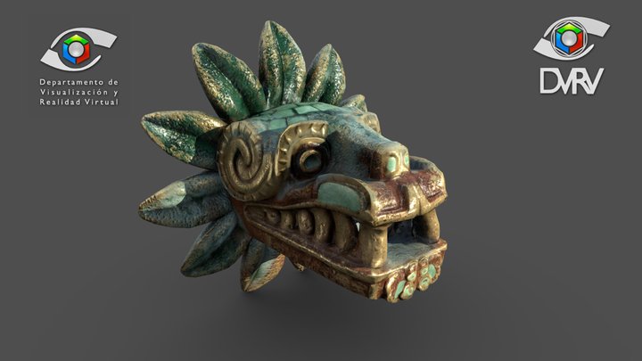 Quetzalcoatl 3D Model