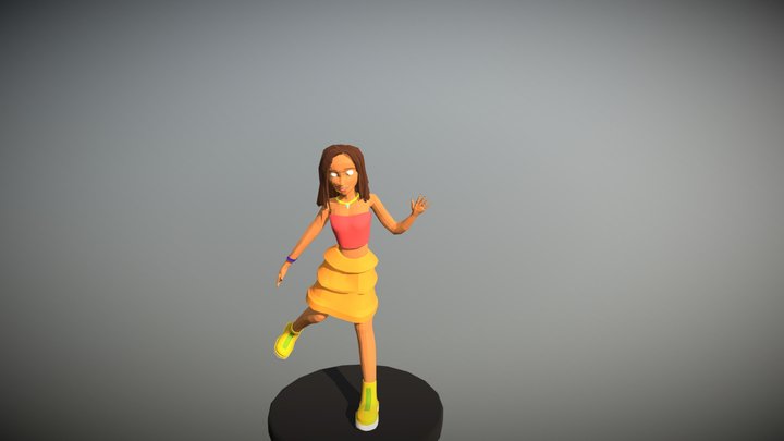 lil girl 3D Model
