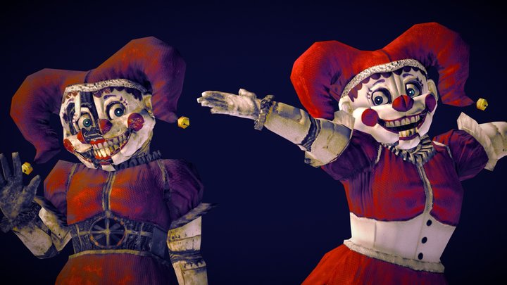 Circus Baby | Sister Location | Source 3D Model