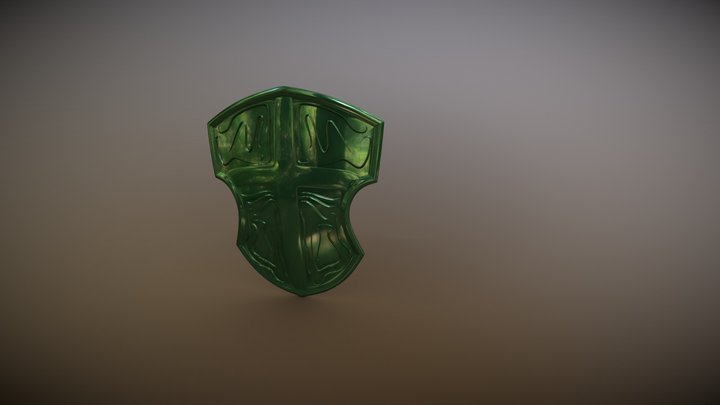 Snake Shield 3D Model
