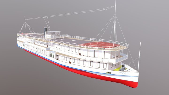Сургей Киров КРП 1933 3D Model