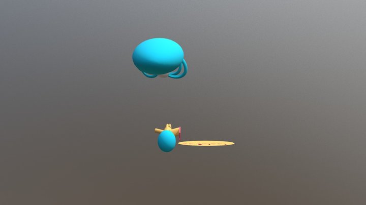 extraterrestre falso 3D Model