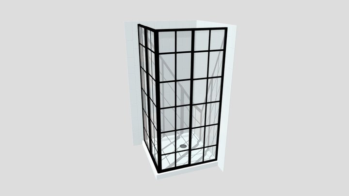 DL_6789_S_36x36_French_Corner_EN_Base_Kit 3D Model