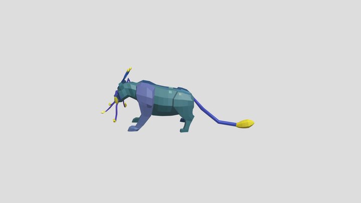 Predator Character - Game Jam 3D Model