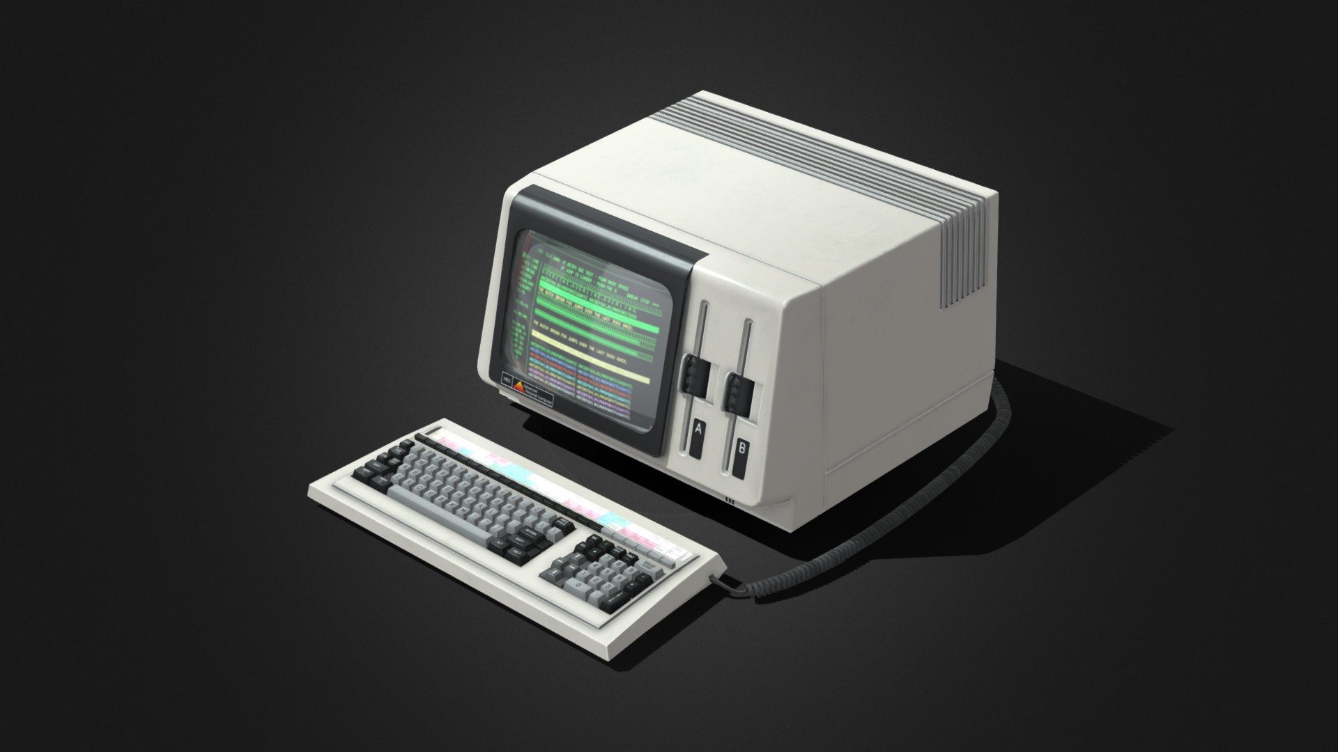 NEC computer - Download Free 3D model by Lelouch (@severljs) [e3f85ee ...