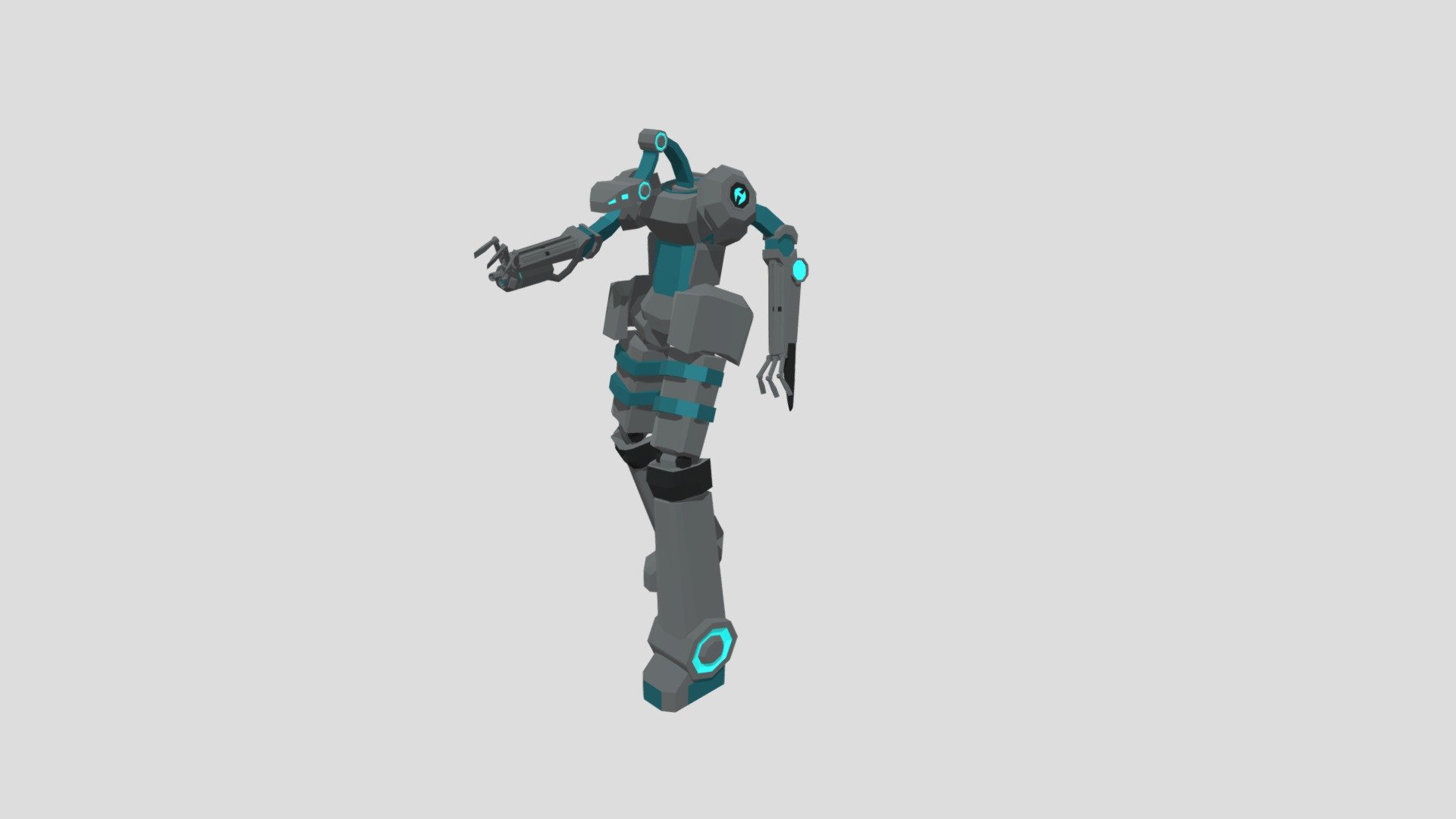 Droid LAI-D Low-Poly