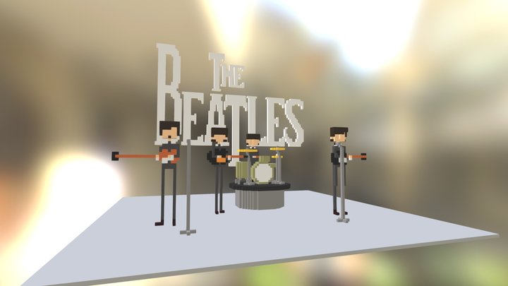 The Beatles 3D Model