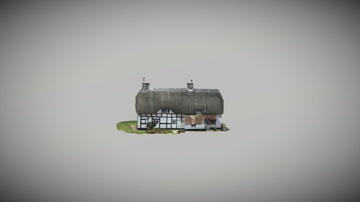 Thatched Cottage 3D Model