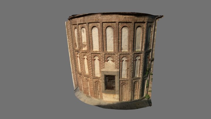 Ábside Mudejar.Santa María.Béjar (s.XII-s.XIII) 3D Model