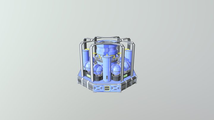 Mass Chemical Facility 3D Model