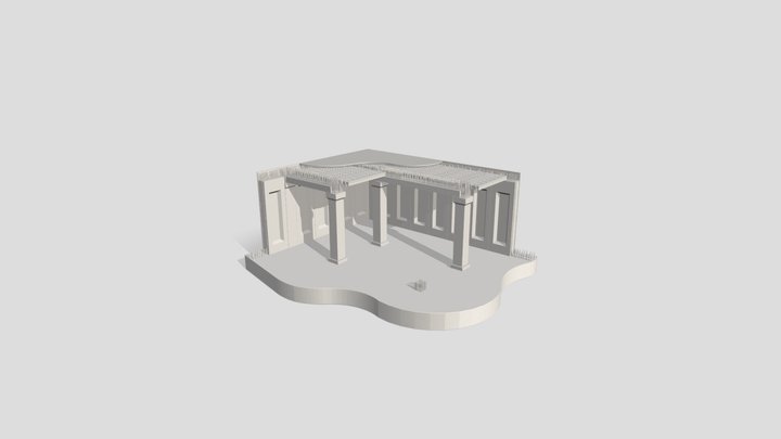Rainwater Storage Tank_3D and VR_N&E 3D Model
