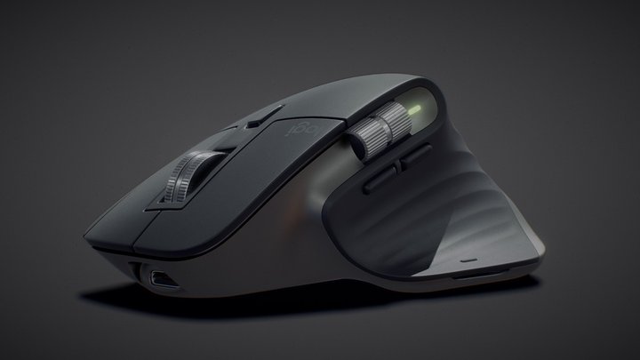 Logitech MX Master 3S 3D Model