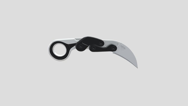 Crkt Provoke Imperial White 3D Model