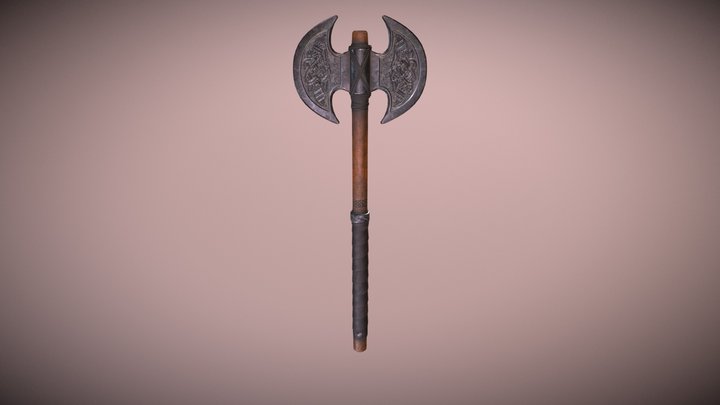Axe Weapon 3D Model