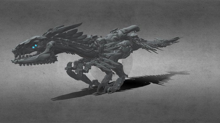 Clawstrider 3D Model