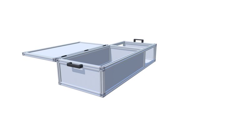 Hliníkové boxy na míru 3D Model
