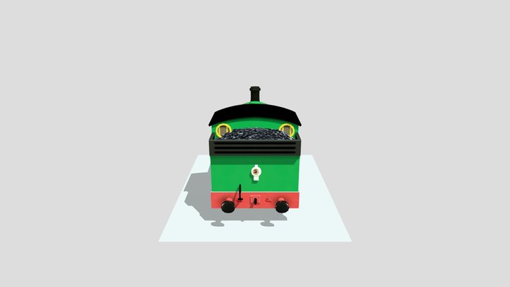 Wii Thomas & Friends Percy The Small Engine 3D Model