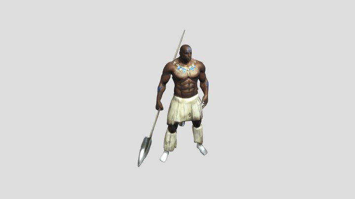 Warrior Spirit 3D Model