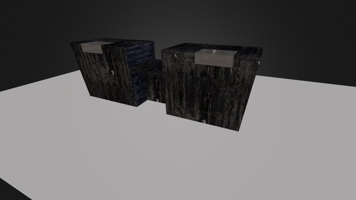 Caisse 3D Model