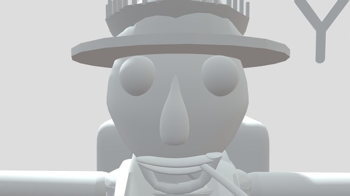 NEW Baldi Model For P3D! 3D Model