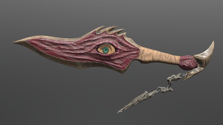 Naafiri Knife 3D Model