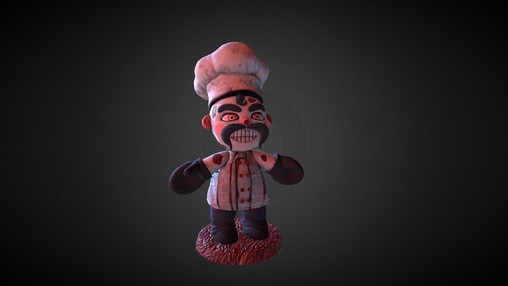 MuffinMan 3D Model