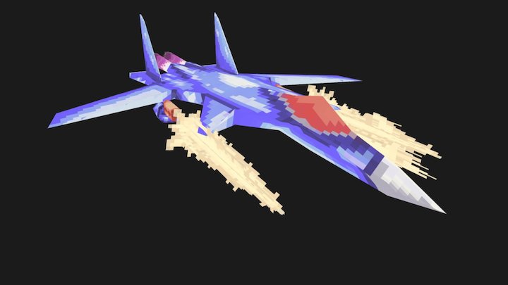 Commando Plane 3D Model