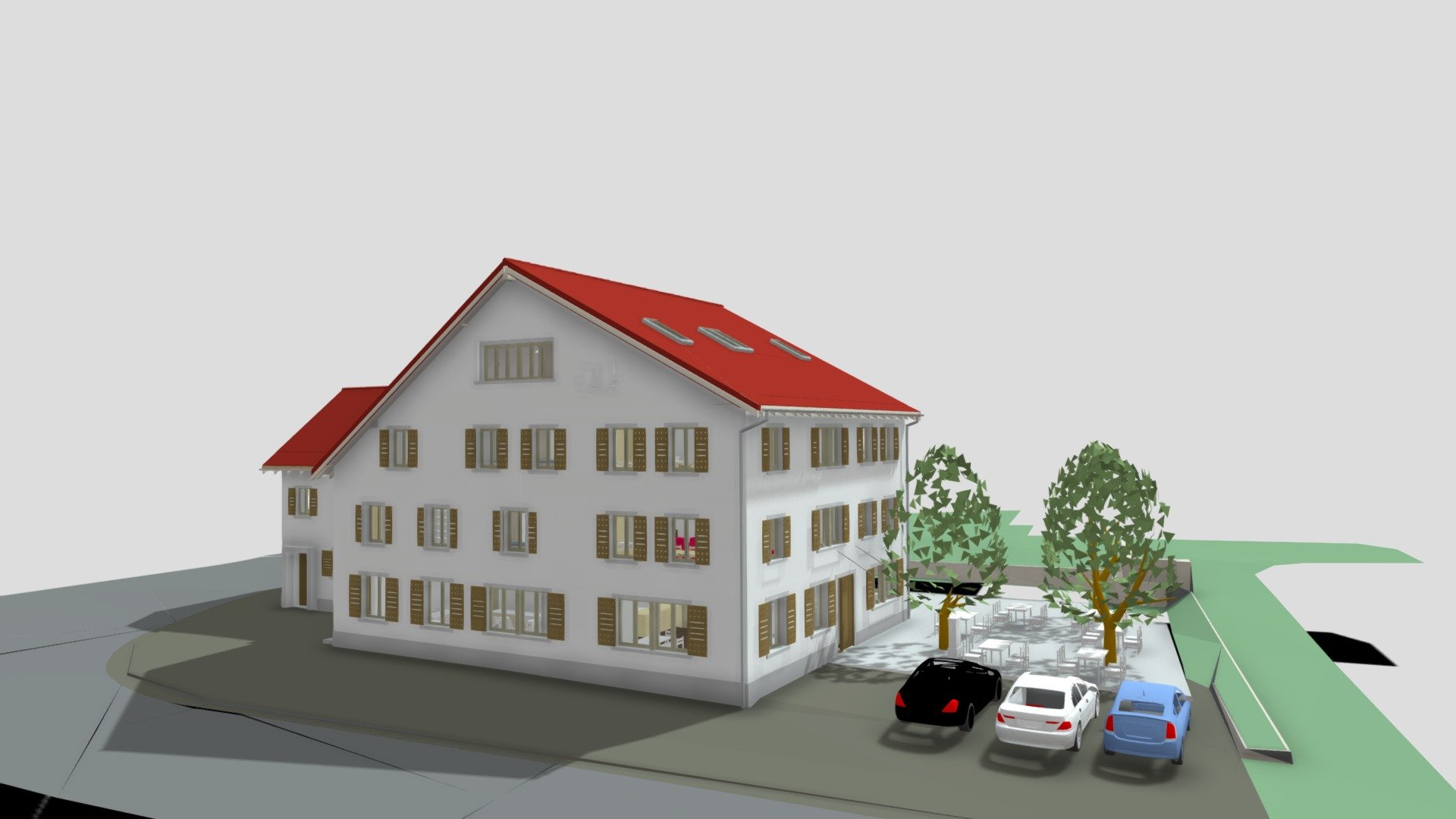 Haus Sternen Sanierungsobjekt — Sketchfab embed 3D viewer
