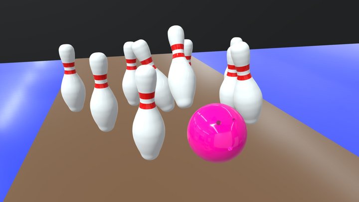 Bowling Ball And Pin