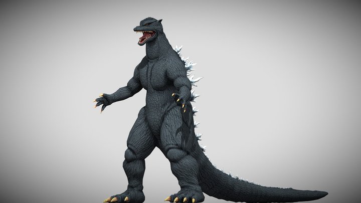 Final Wars Godzilla 2004 – Modello 3D gratuito STL
